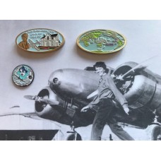 Amelia Earhart 75th Anniversary Pathtag combo